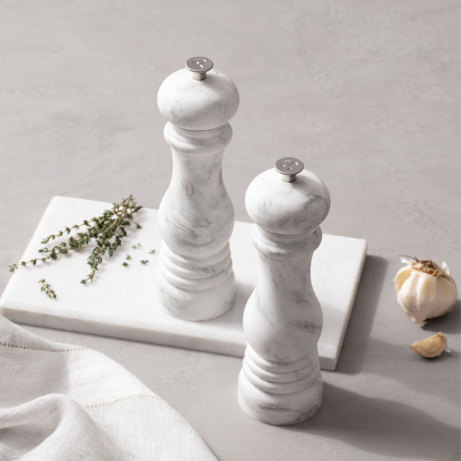 Le Creuset Salt & Pepper Mill Set | Marble Finish