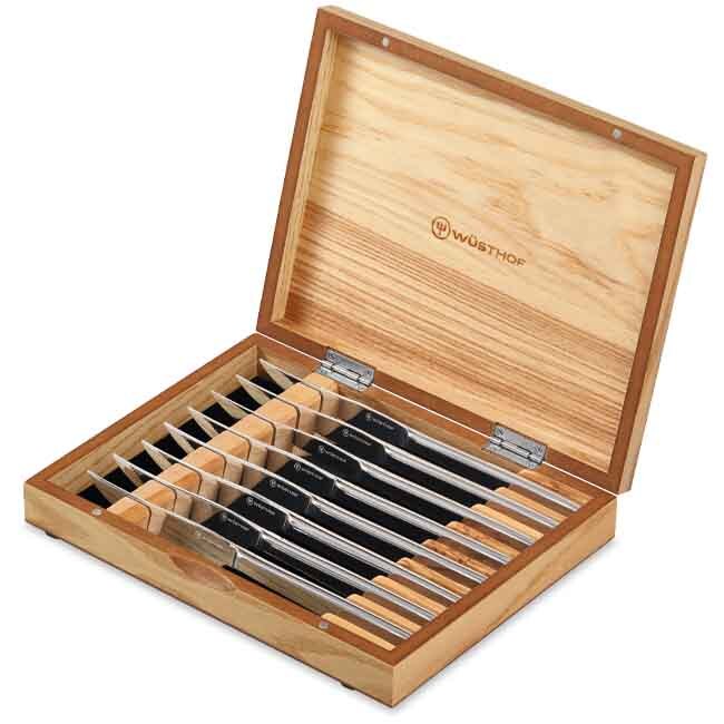 Wüsthof 8-Piece Stainless Mignon Steak Knife Set