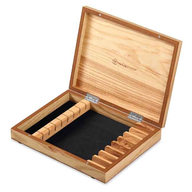 Wüsthof 8-Piece Stainless Mignon Steak Knife Set - Box Open