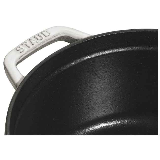 Staub Cast Iron 7 Qt. Round Cocotte Handle