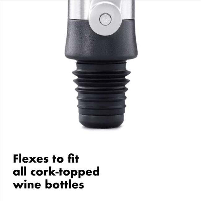 OXO SteeL Wine Stopper & Pourer