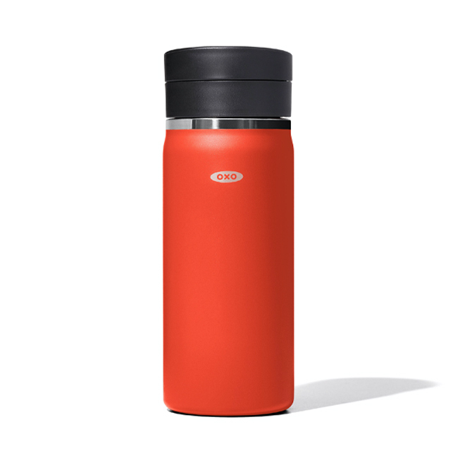 OXO Good Grips 16 oz. Thermal Mug with SimplyClean™ Lid | Terra Cotta Red