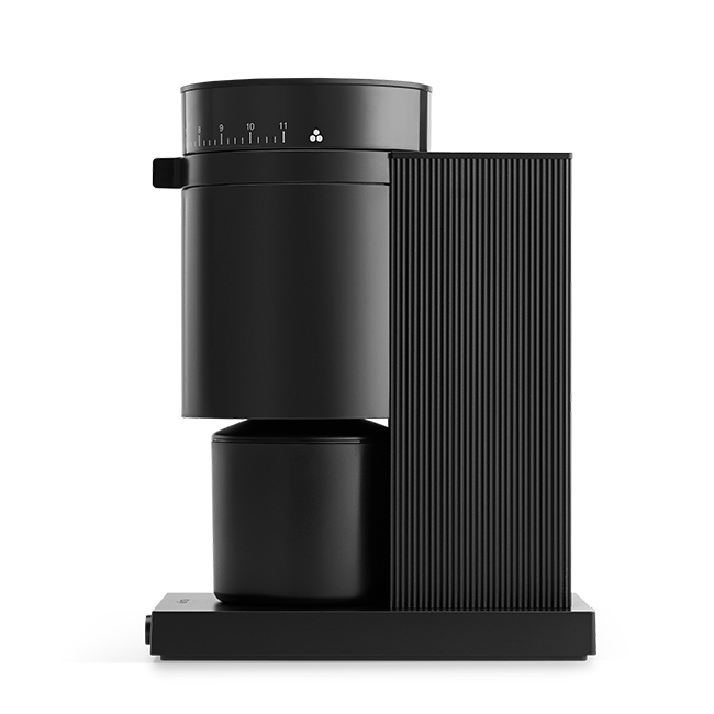 Fellow Opus Conical Burr Grinder | Matte Black - side