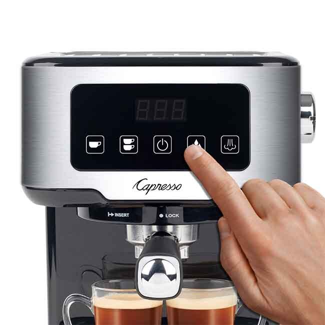 Capresso Café TS Expresso Machine - Control Panel