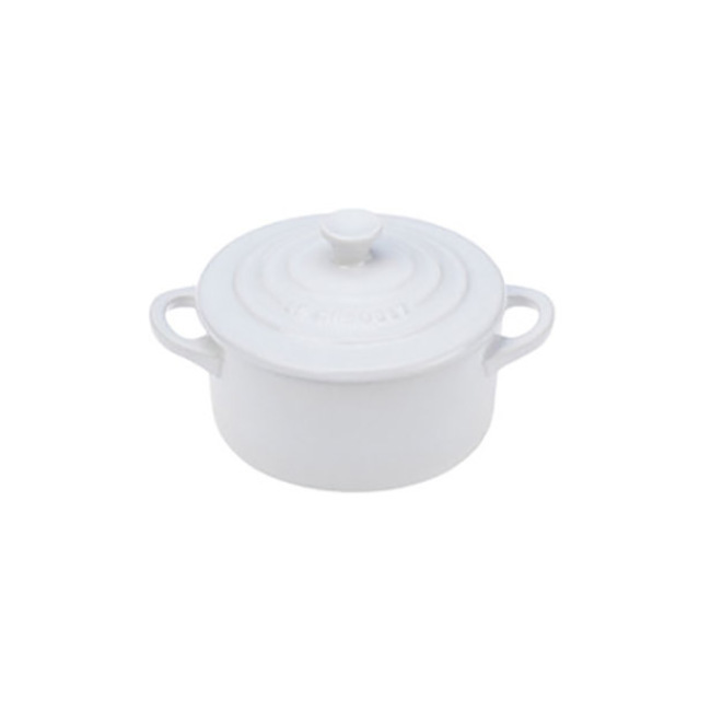 Le Creuset Mini 8 oz. Round Cocotte | White