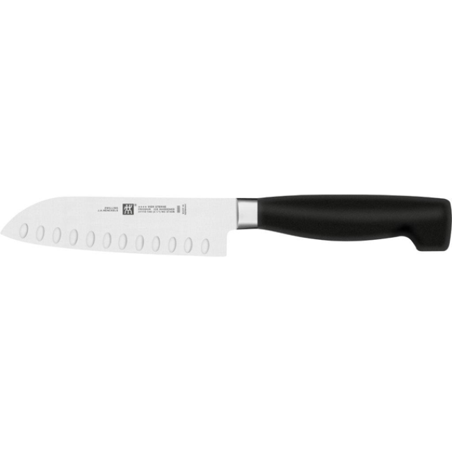 Zwilling J A Henckels FOUR STAR 5.5" Hollow Edge Santoku Knife