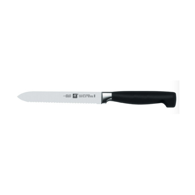 Zwilling J A Henckels FOUR STAR 5" Serrated Utiity Knife