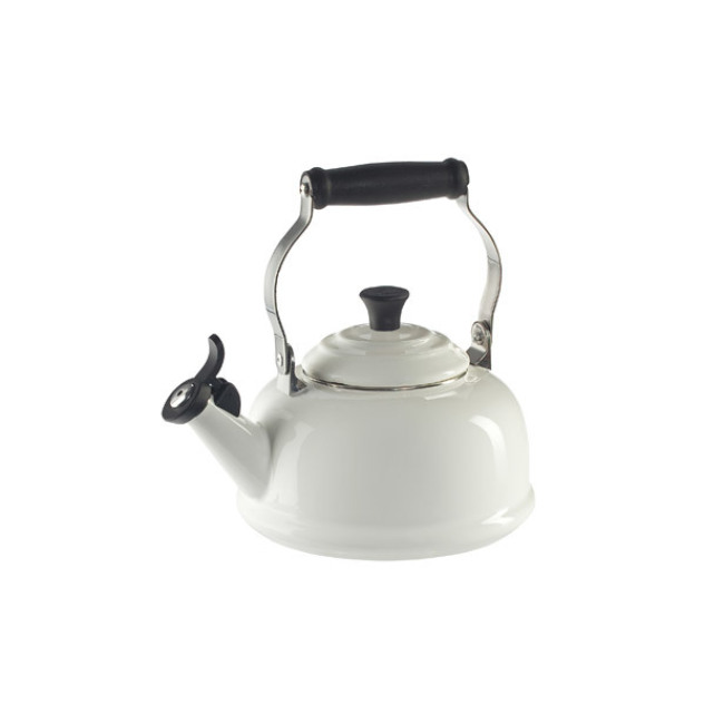 Le Creuset Classic Whistling Teakettle | White