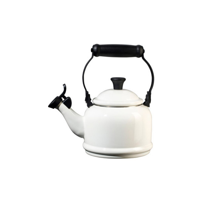 Le Creuset Demi Whistling Teakettle | White