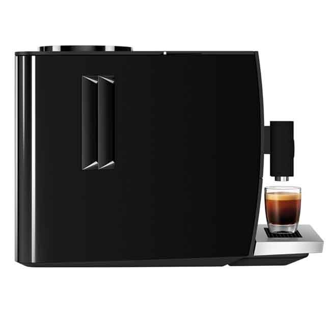 Jura ENA 4 Automatic Coffee Center - Metropolitan Black - left side