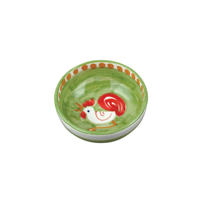 Vietri Campagna Olive Oil/Condiment Bowl - Gallina