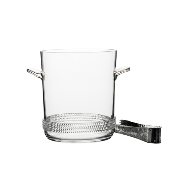 Juliska Dean Ice Bucket with Tongs 1