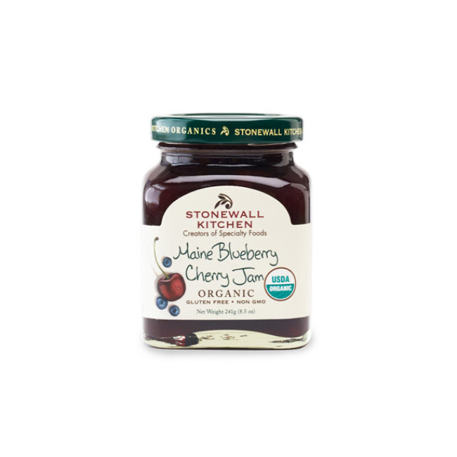 Stonewall Kitchen Maine Blueberry Cherry Jam (Organic)