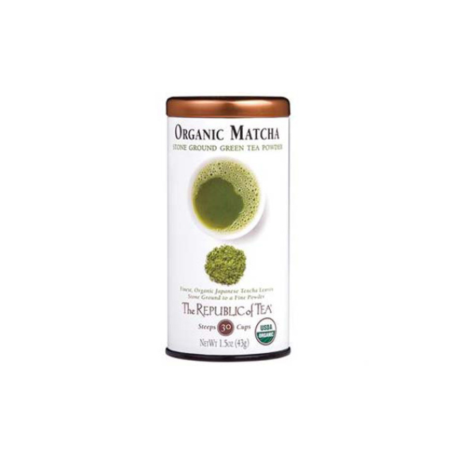 The Republic of Tea Organic Full-Leaf Green Tea Matcha Powder