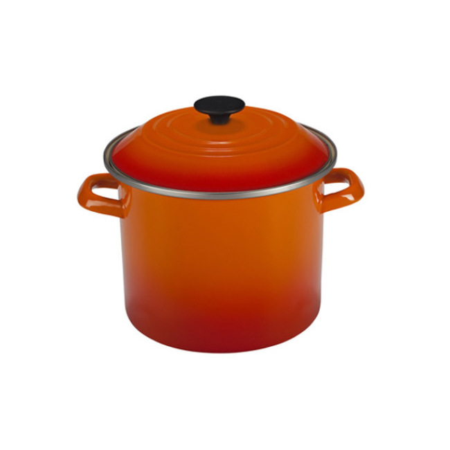 Le Creuset 8 Qt Enamel on Steel Stockpot | Flame