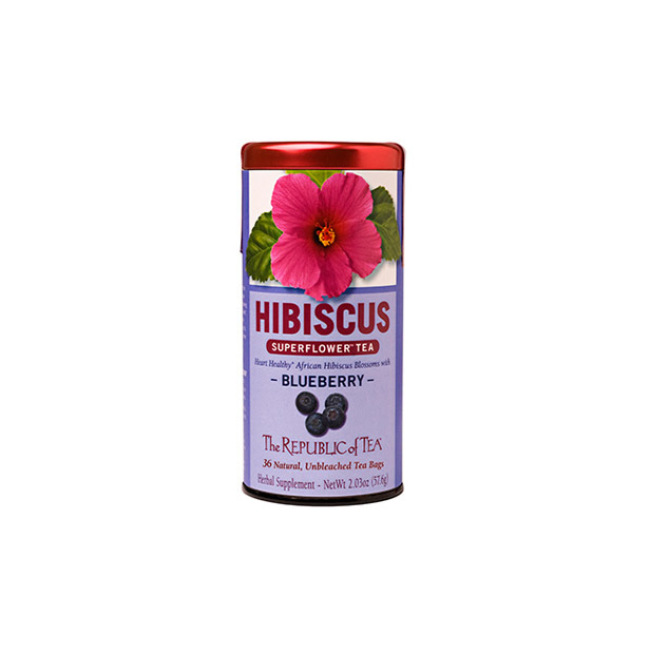 The Republic of Tea Hibiscus Blueberry Tea Bags