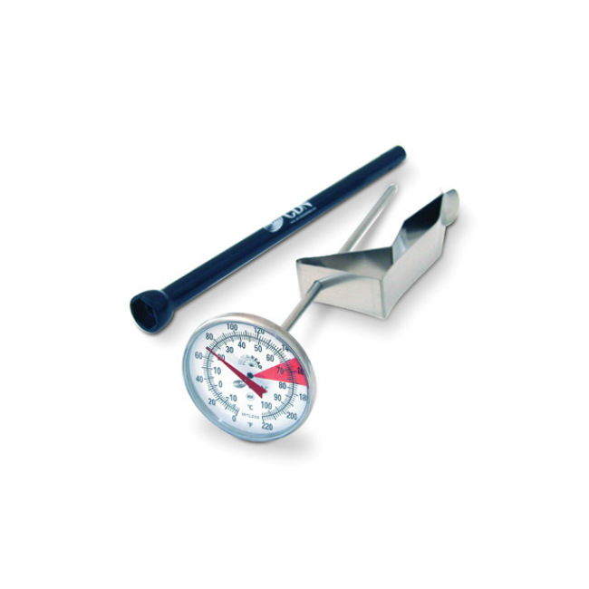 CDN Beverage & Frothing Thermometer | 5” Stem