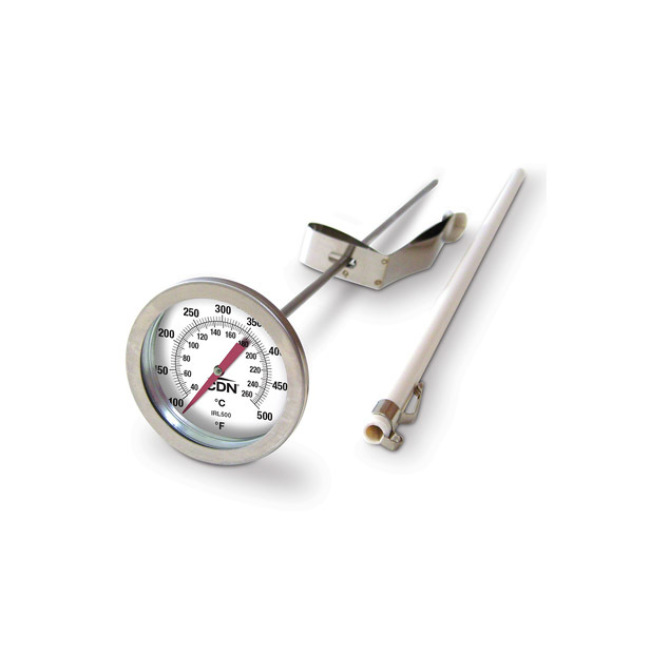 CDN Long Stem Turkey/Deep Fry Thermometer - 12″