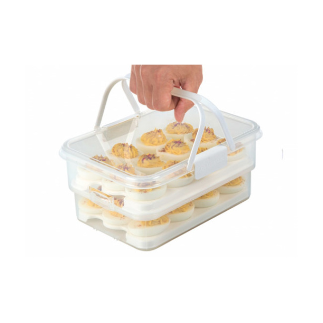 Progressive Snaplock Collapsible Deviled Egg Carrier 4