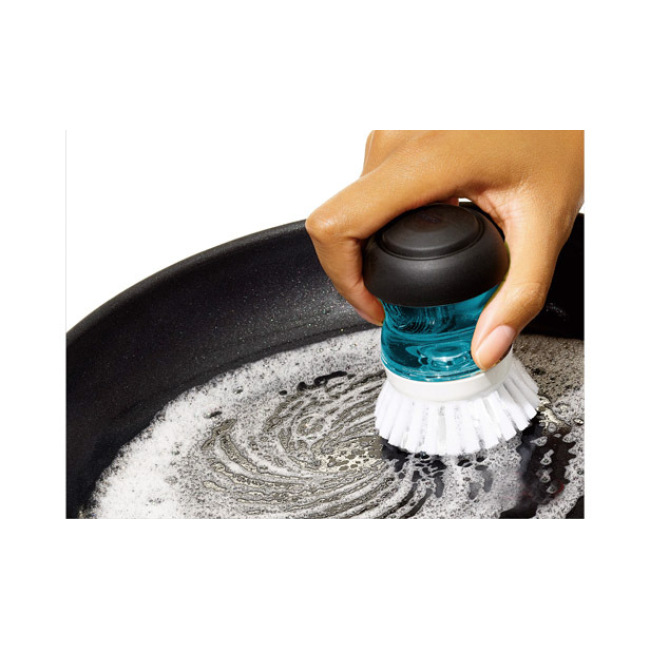 OXO Good Grips Soap Dispensing Palm Brush 4