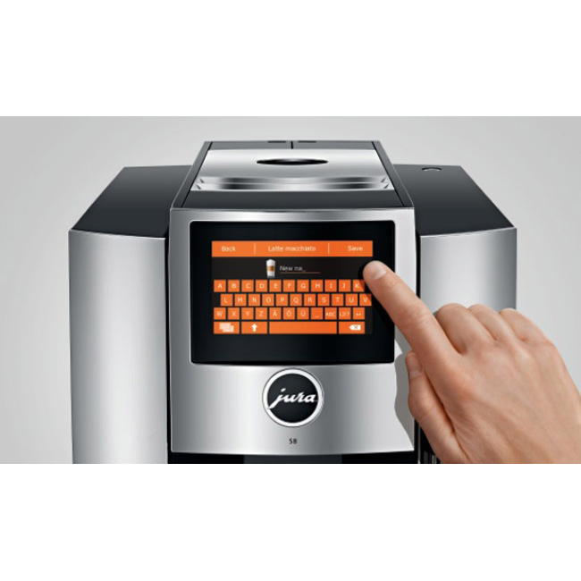 Jura S8 Automatic Coffee Center - Chrome - Programmable