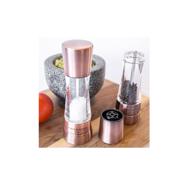 Cole & Mason Derwent Salt & Pepper Gift Set, Copper 5