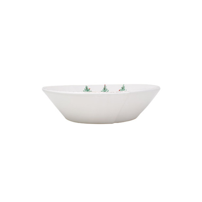 Vietri Lastra Holiday Medium Stacking Serving Bowl 1