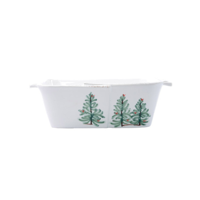 Vietri Lastra Holiday Loaf Pan