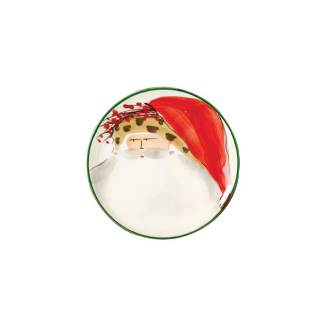 Vietri Old St. Nick Canapé Plate - Animal Hat