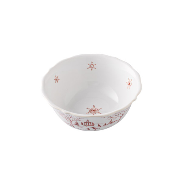 Juliska Country Estate Winter Frolic Ruby Cereal/Ice Cream Bowl 2