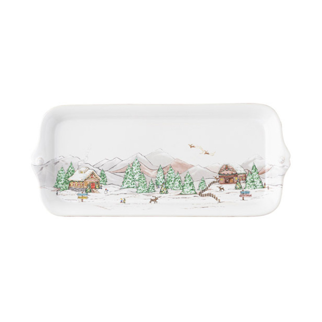 Juliska Berry & Thread North Pole Hostess Tray 