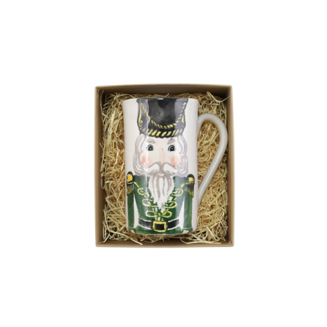 Vietri Nutcrackers Latte Mug w/ Soldier 2