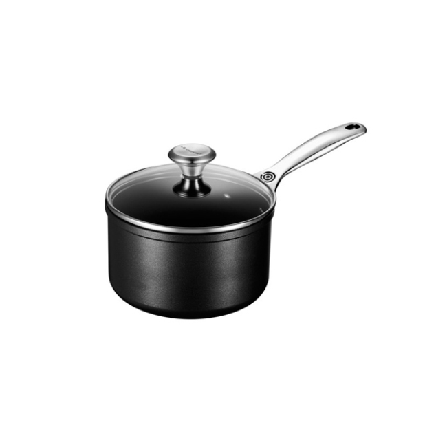 Le Creuset Toughened Nonstick (TNS) PRO 2 Quart Saucepan with Lid