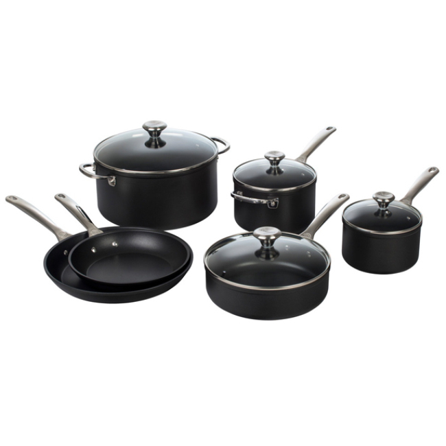 Le Creuset Toughened Nonstick (TNS) PRO 10 Piece Set