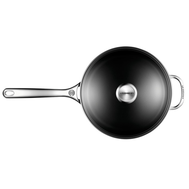 Le Creuset Toughened Nonstick (TNS) PRO 4.25 Qt Sauté Pan with Lid 1