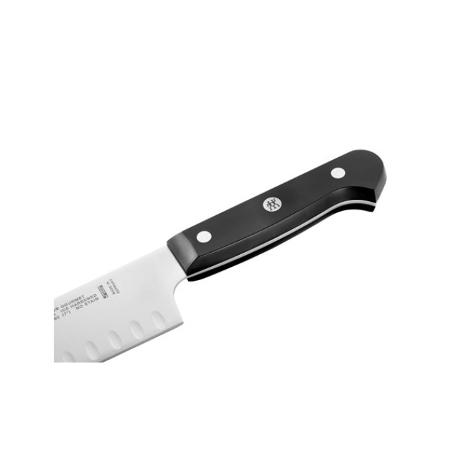 Zwilling  J A Henckels GOURMET 7" Hollow Edge Santoku Knife 2