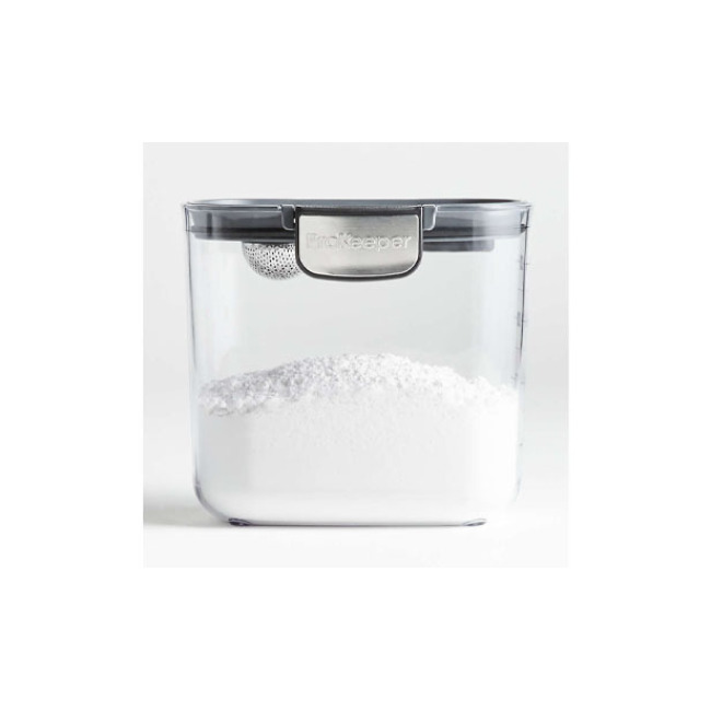 Progressive Prepworks ProKeeper+ 2 Qt. Powdered Sugar Storage Container