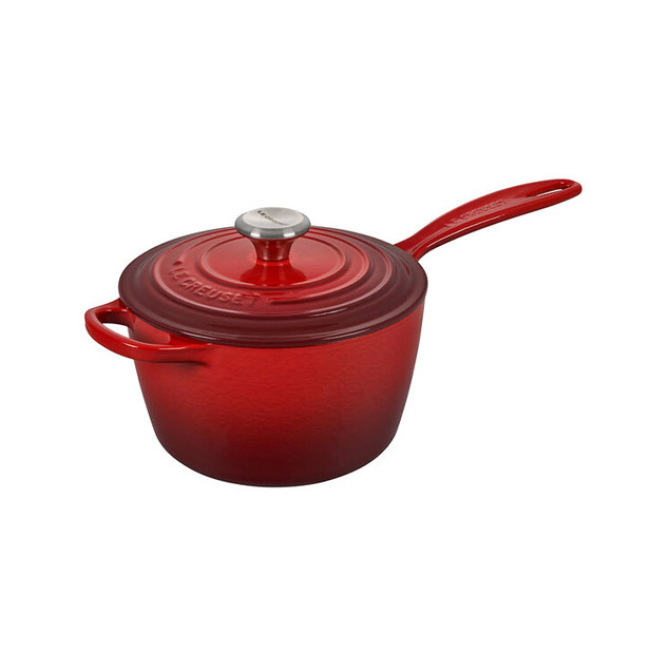 Le Creuset Signature 1.75 Qt Saucepan | Cerise Red