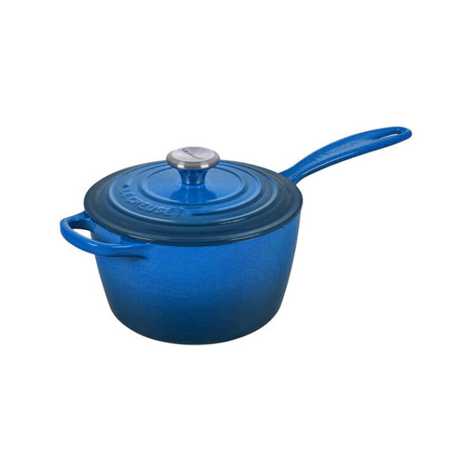 Le Creuset Signature 1.75 Qt Saucepan | Marseille Blue