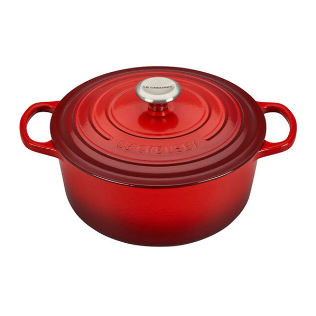 Le Creuset Signature 5.5 Qt Round Dutch Oven | Cerise Red