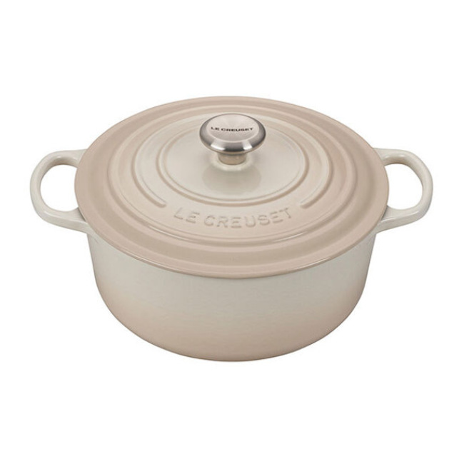 Le Creuset Signature 5.5 Qt Round Dutch Oven | Meringue