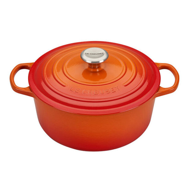 Le Creuset Signature 5.5 Qt Round Dutch Oven | Flame