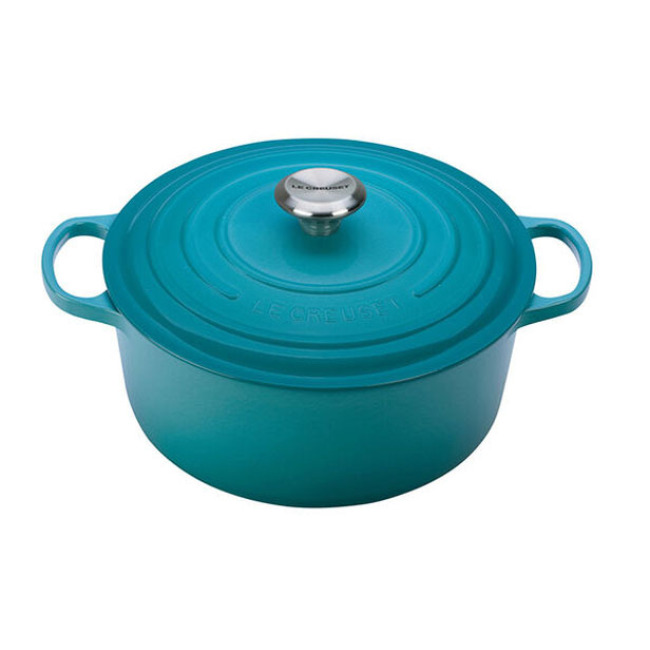 Le Creuset Signature 7.25 Qt Round Dutch Oven | Caribbean Blue