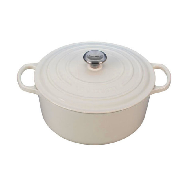 Le Creuset Signature 7.25 Qt Round Dutch Oven | Meringue