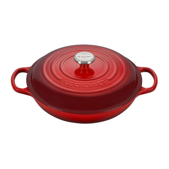 Le Creuset Signature 3.5 Qt. Braiser | Cerise Red