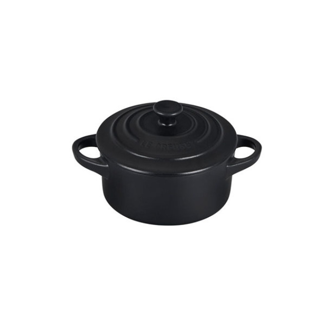 Le Creuset Mini 8 oz. Round Cocotte | Licorice