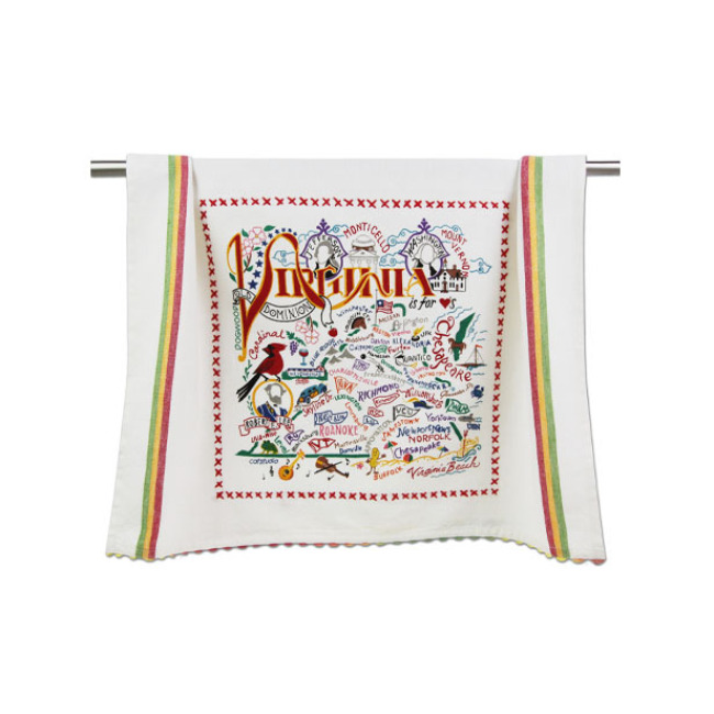 Catstudio State of Virginia Dish Towel