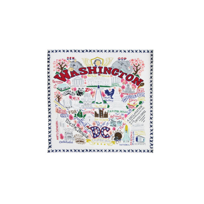 Catstudio Washington, District of Columbia Dish Towel 1