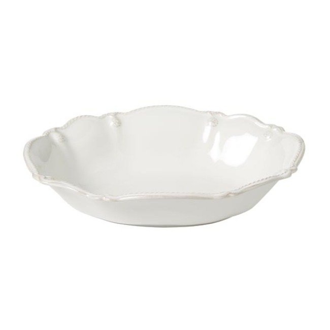 Juliska Berry & Thread Whitewash 10-Inch Oval Serving Bowl