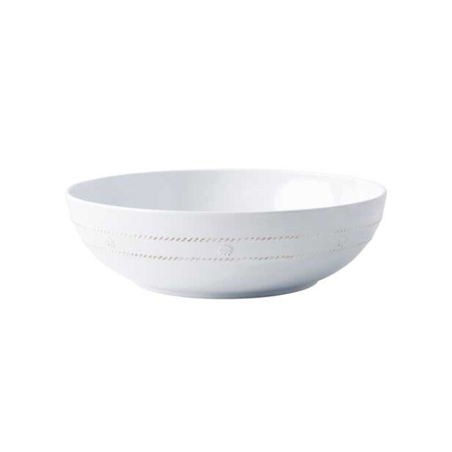 Juliska Berry & Thread Melamine 12-Inch Bowl | Whitewash